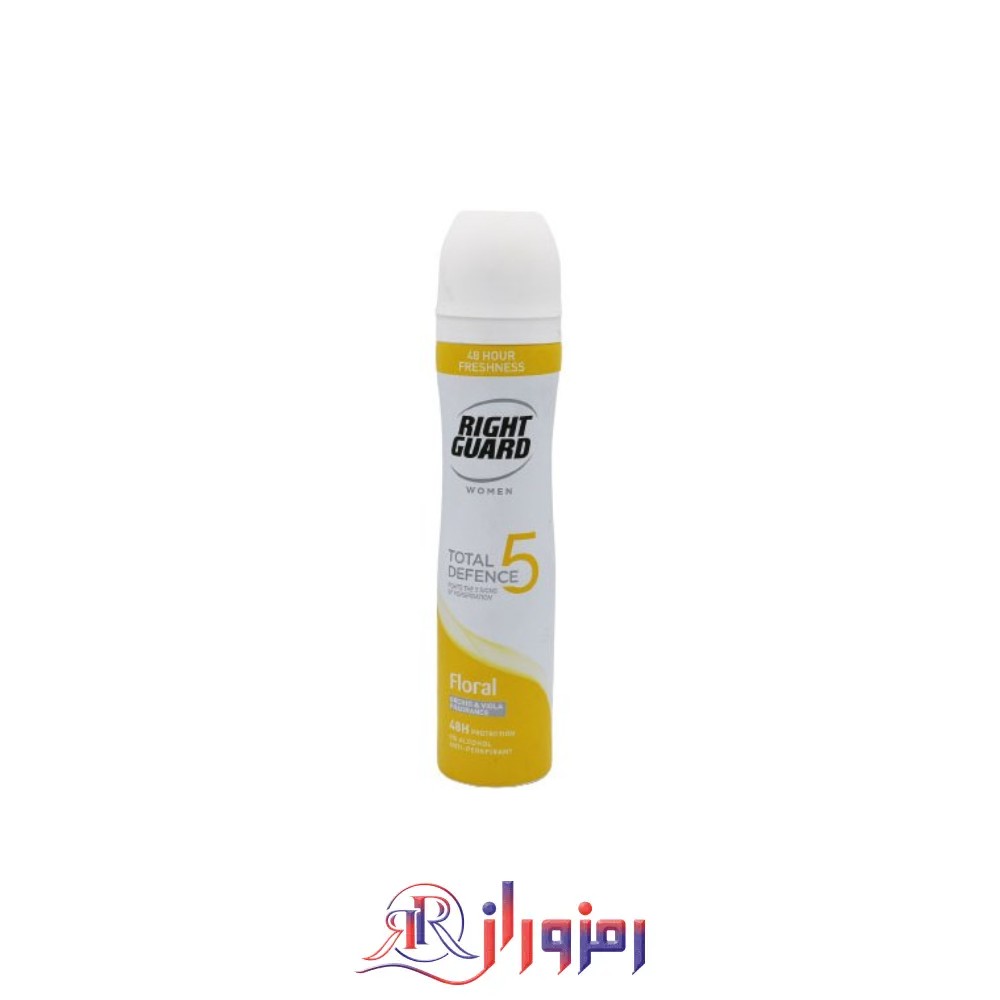 اسپری ضد تعریق زنانه رایت گارد مدل floral حجم 250 میل،خرید و قیمت اسپری ضد تعریق زنانه رایت گارد مدل floral حجم 250 میل